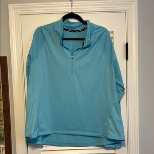 Nike Blue Quarter-Zip Pullover